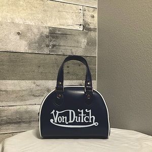 90’s VON DUTCH Blue Purse DeadStock : Women’s